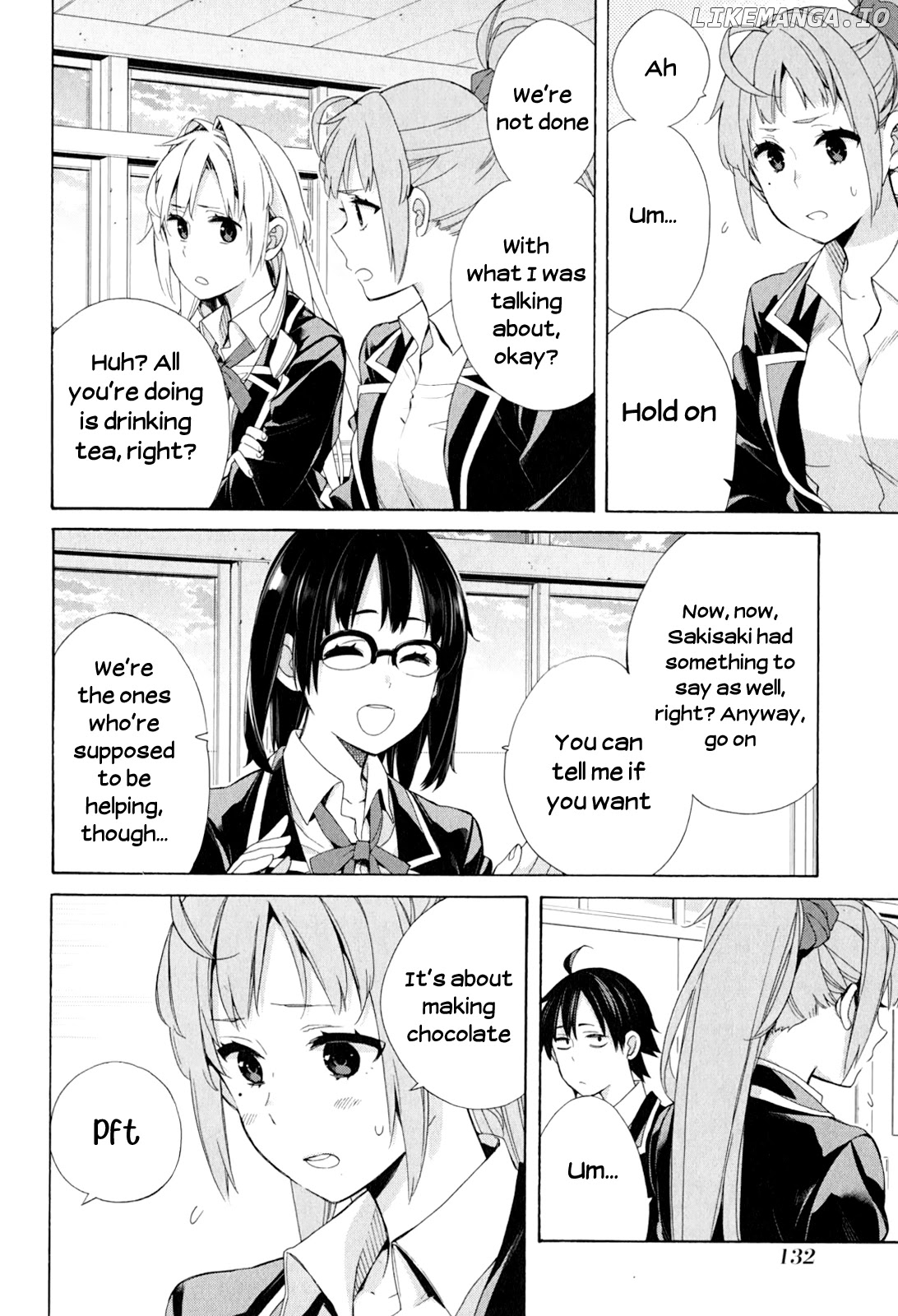 Yahari Ore no Seishun Rabukome wa Machigatte Iru. - Mougenroku chapter 53 - page 4