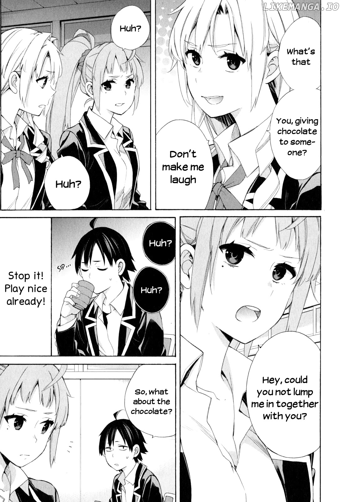 Yahari Ore no Seishun Rabukome wa Machigatte Iru. - Mougenroku chapter 53 - page 5