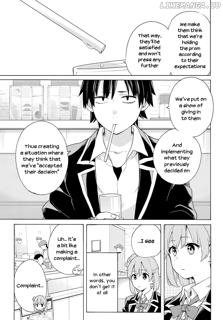 Yahari Ore no Seishun Rabukome wa Machigatte Iru. - Mougenroku chapter 82 - page 3