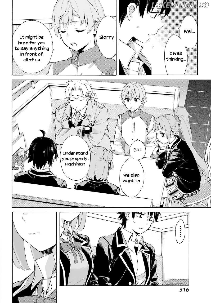 Yahari Ore no Seishun Rabukome wa Machigatte Iru. - Mougenroku chapter 83 - page 10