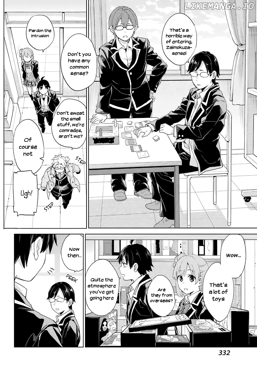 Yahari Ore no Seishun Rabukome wa Machigatte Iru. - Mougenroku chapter 83 - page 24