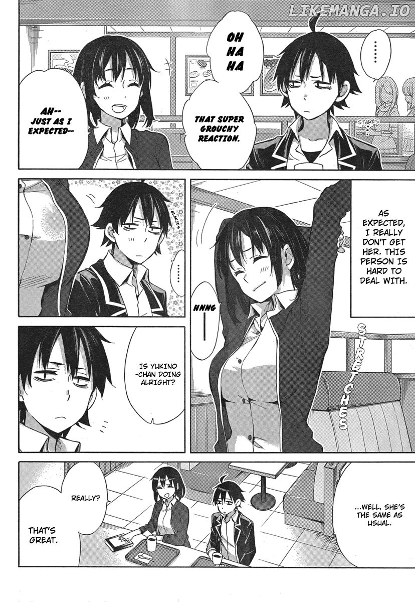 Yahari Ore no Seishun Rabukome wa Machigatte Iru. - Mougenroku chapter 31 - page 4