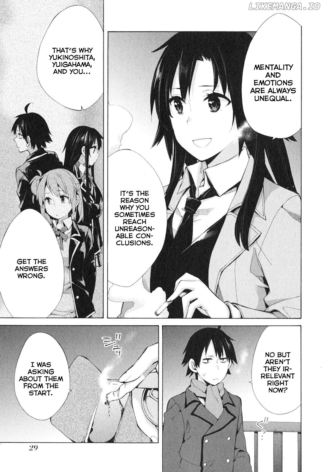 Yahari Ore no Seishun Rabukome wa Machigatte Iru. - Mougenroku chapter 39 - page 11