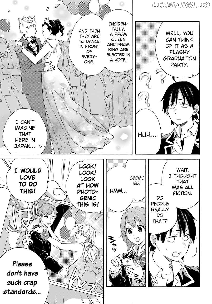 Yahari Ore no Seishun Rabukome wa Machigatte Iru. - Mougenroku chapter 65 - page 12