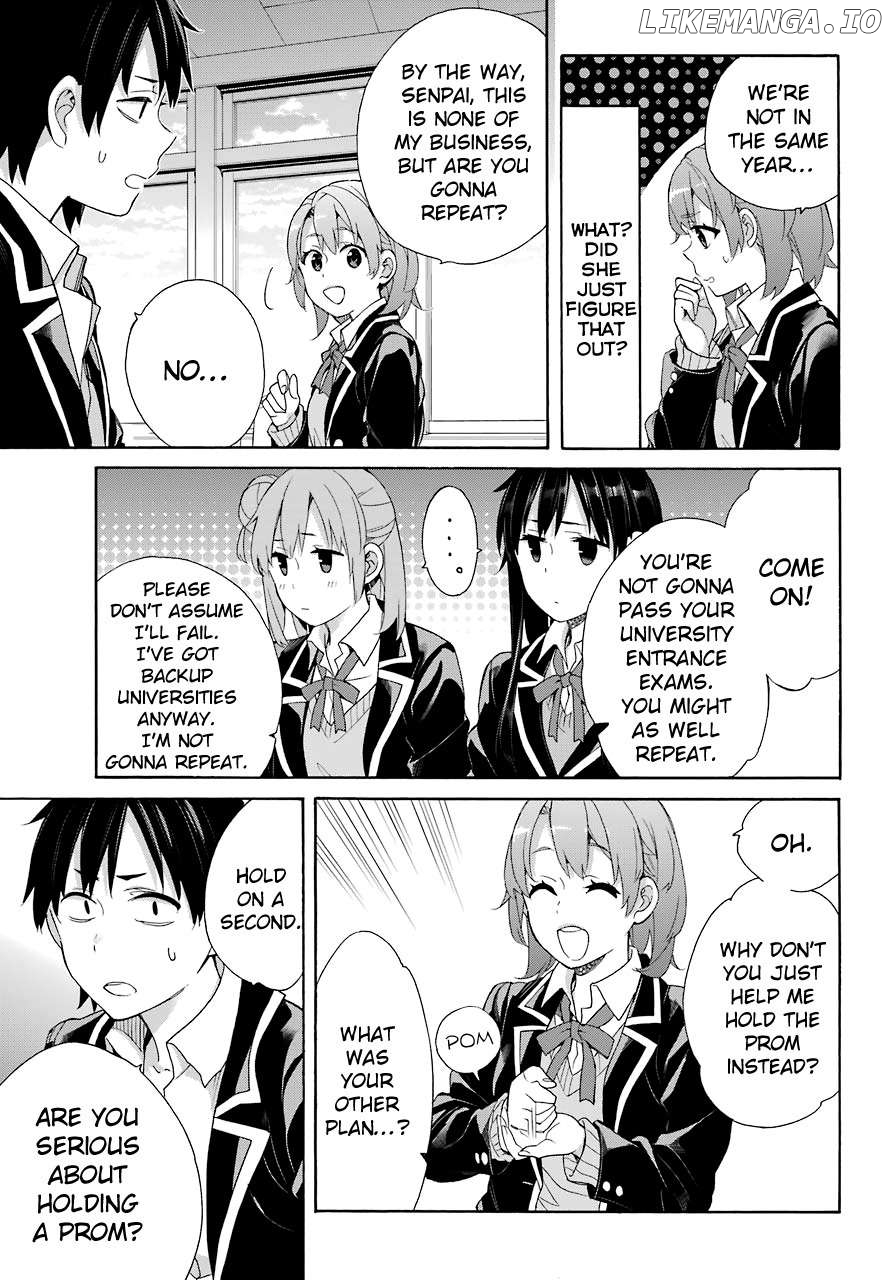 Yahari Ore no Seishun Rabukome wa Machigatte Iru. - Mougenroku chapter 65 - page 14