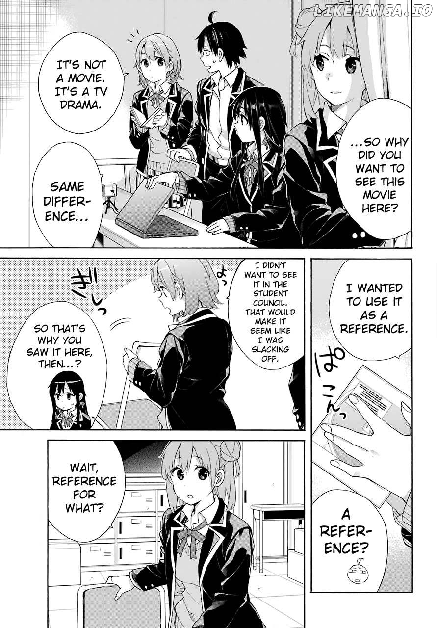 Yahari Ore no Seishun Rabukome wa Machigatte Iru. - Mougenroku chapter 65 - page 8