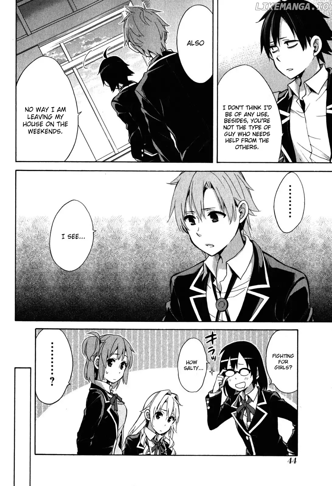 Yahari Ore no Seishun Rabukome wa Machigatte Iru. - Mougenroku chapter 32 - page 7