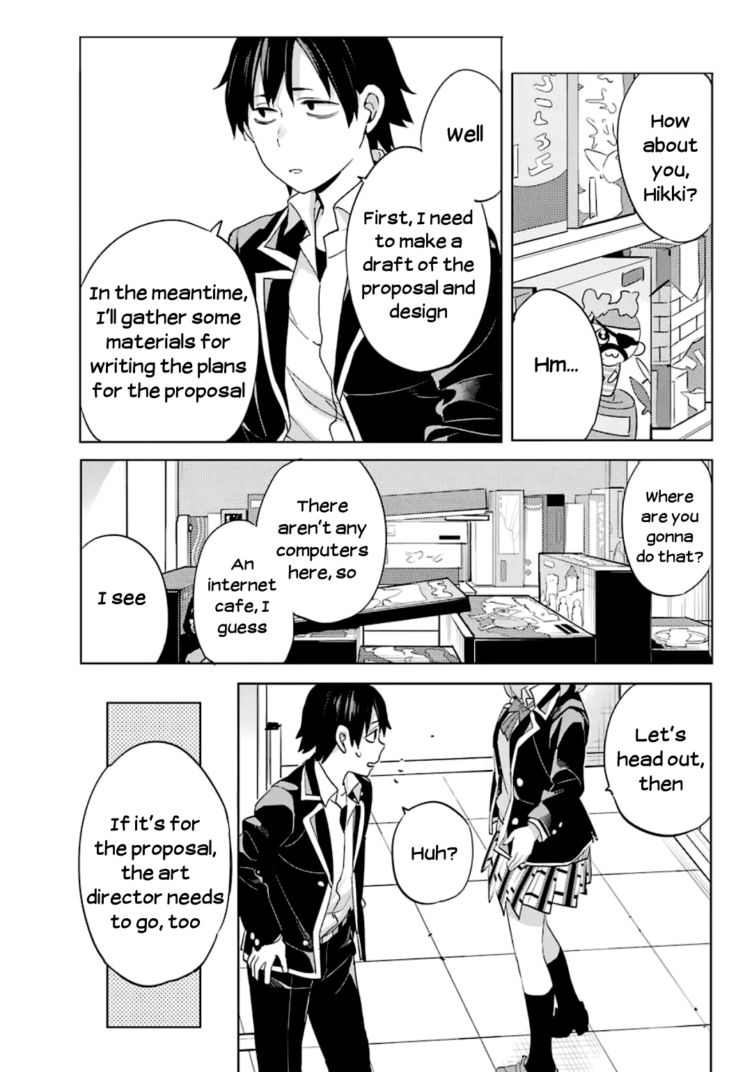 Yahari Ore no Seishun Rabukome wa Machigatte Iru. - Mougenroku chapter 85 - page 14