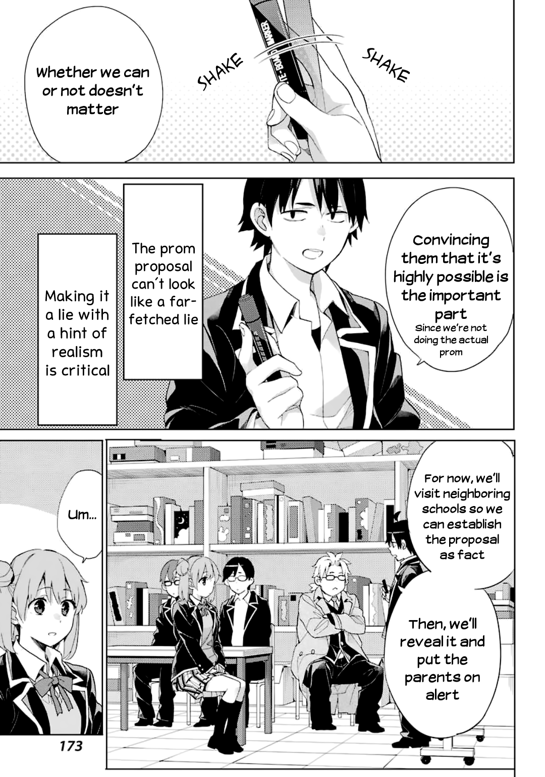 Yahari Ore no Seishun Rabukome wa Machigatte Iru. - Mougenroku chapter 85 - page 4