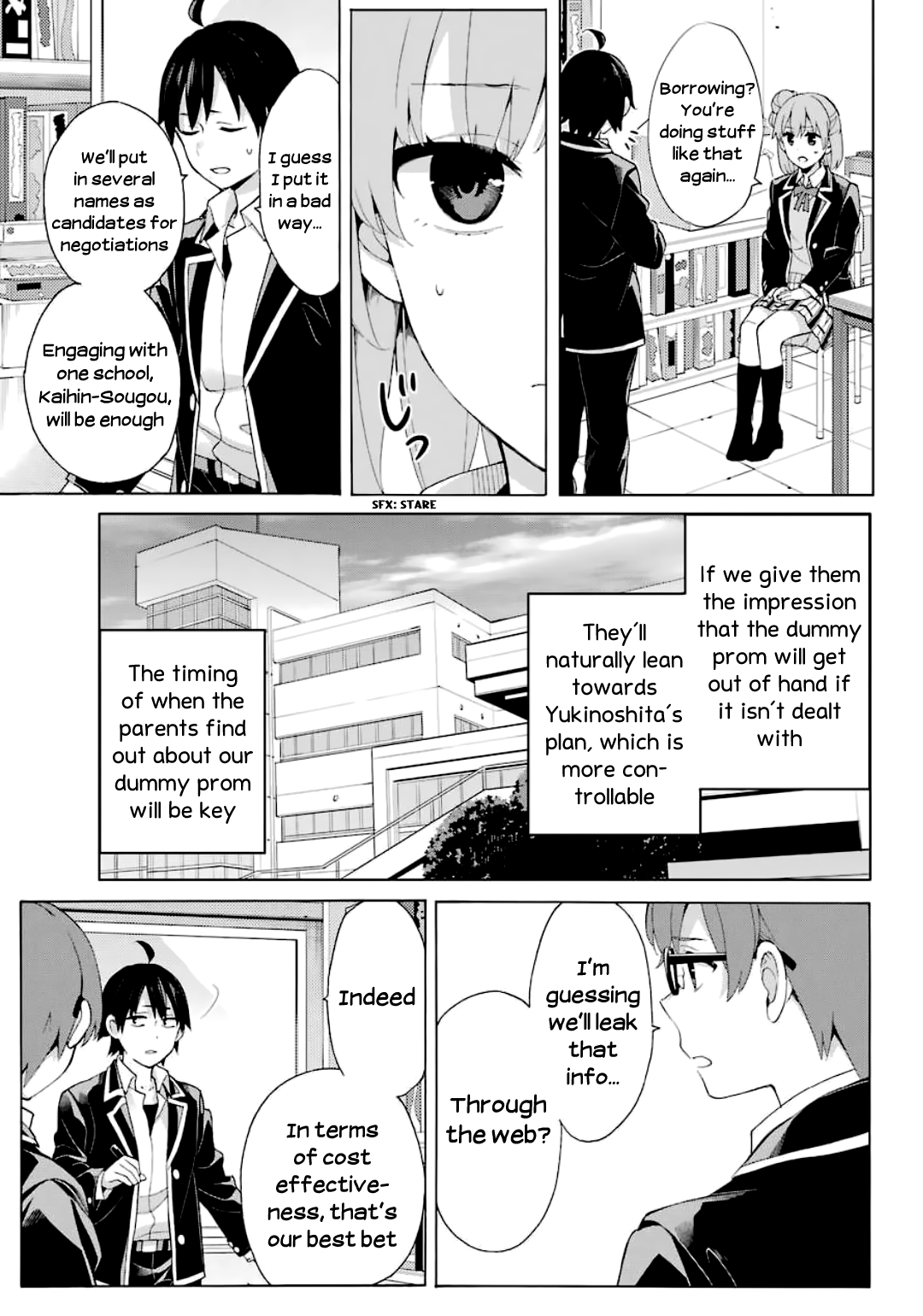 Yahari Ore no Seishun Rabukome wa Machigatte Iru. - Mougenroku chapter 85 - page 6