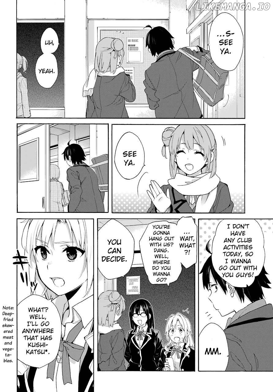 Yahari Ore no Seishun Rabukome wa Machigatte Iru. - Mougenroku chapter 66 - page 14