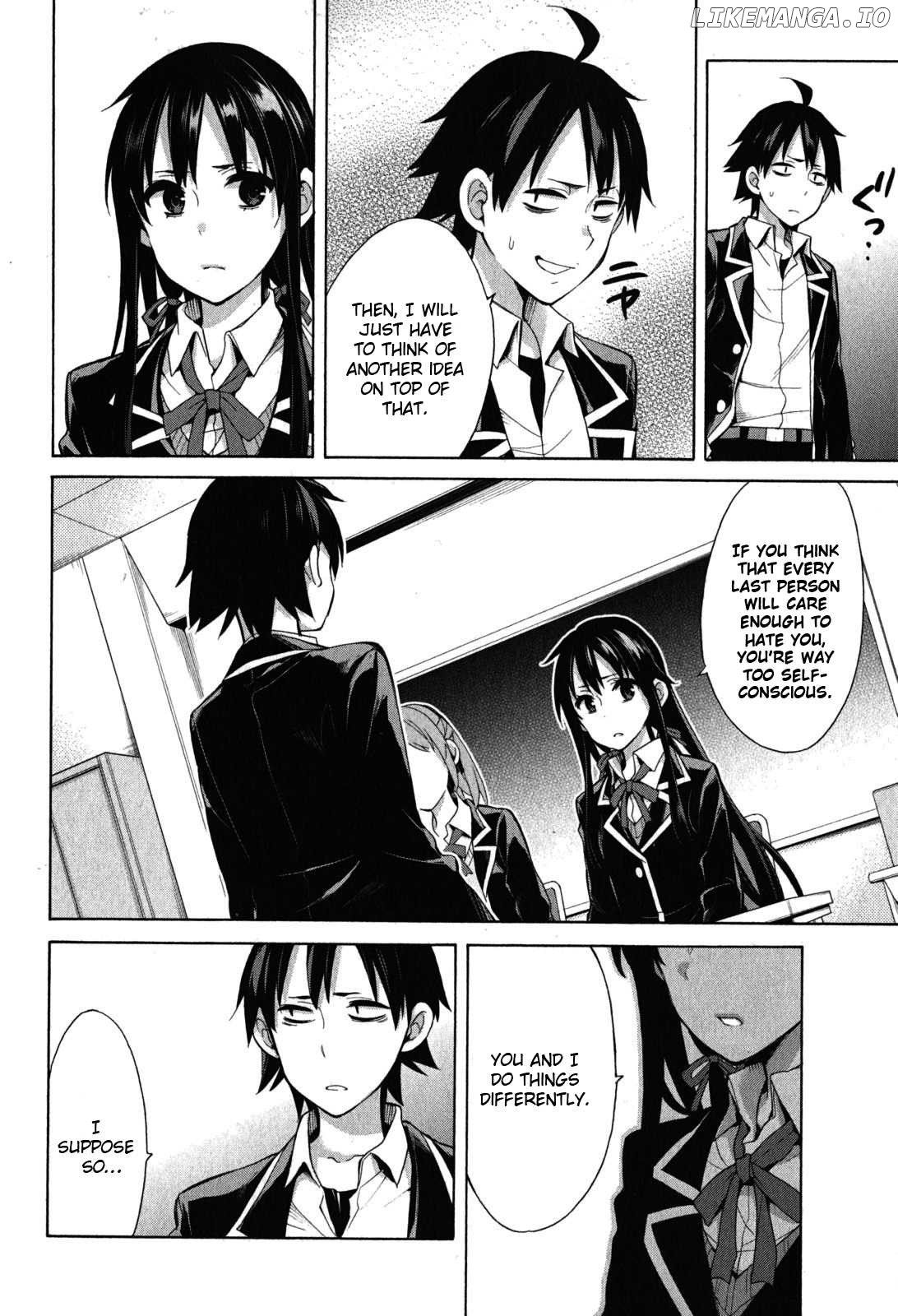 Yahari Ore no Seishun Rabukome wa Machigatte Iru. - Mougenroku chapter 33 - page 11