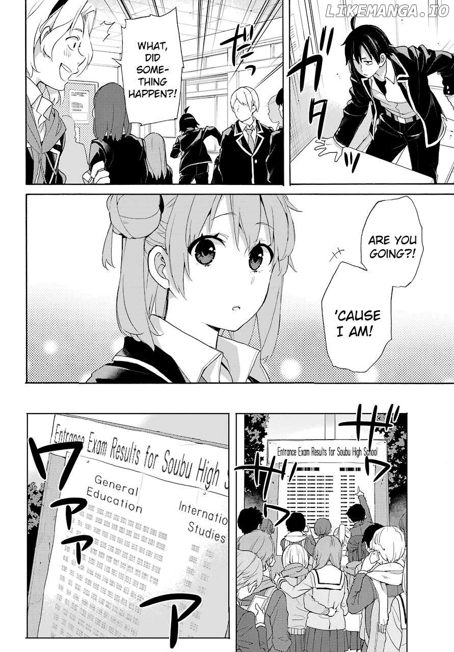 Yahari Ore no Seishun Rabukome wa Machigatte Iru. - Mougenroku chapter 67 - page 24