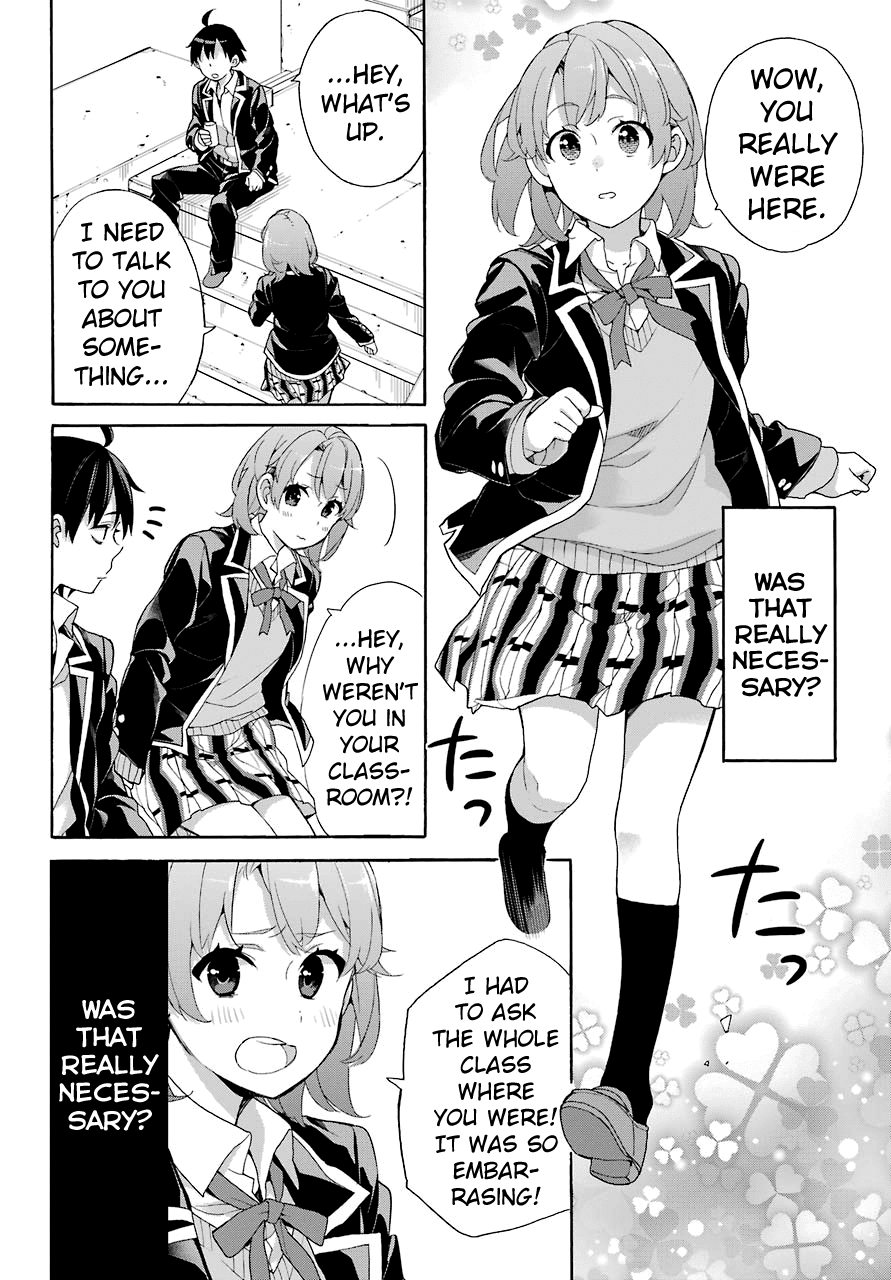 Yahari Ore no Seishun Rabukome wa Machigatte Iru. - Mougenroku chapter 68 - page 8