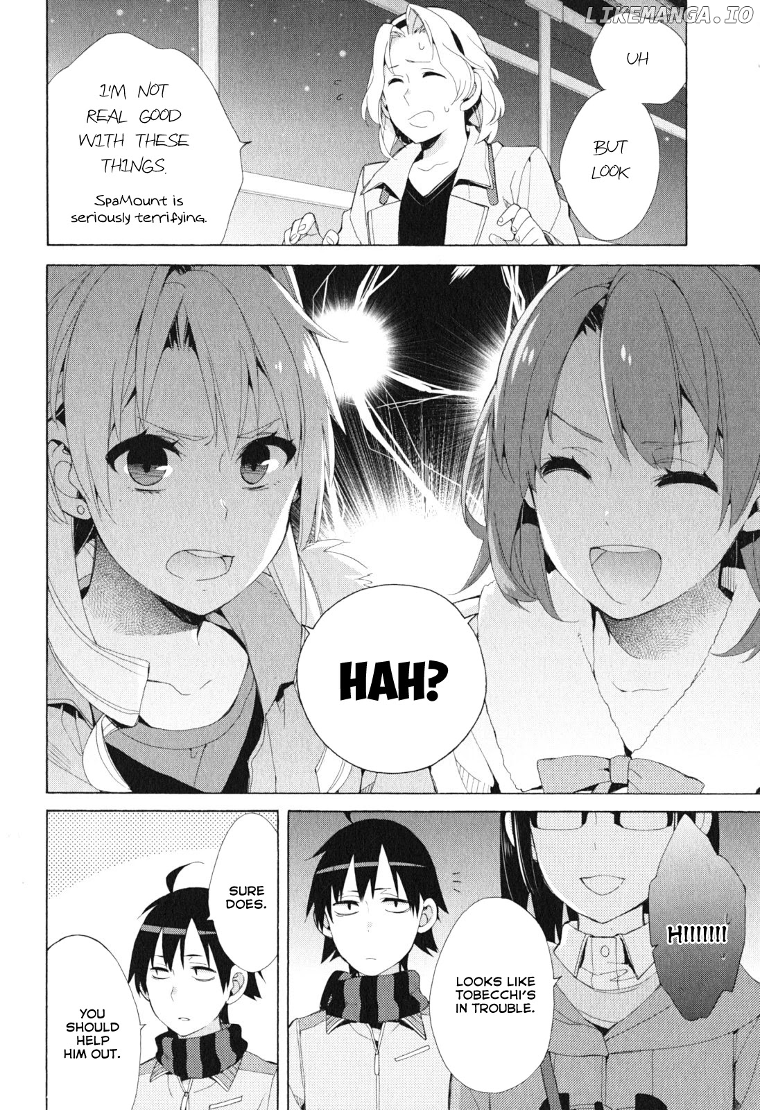 Yahari Ore no Seishun Rabukome wa Machigatte Iru. - Mougenroku chapter 42 - page 12