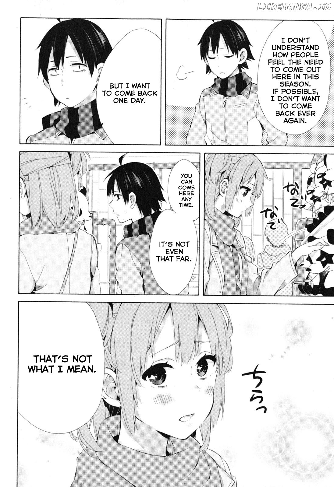 Yahari Ore no Seishun Rabukome wa Machigatte Iru. - Mougenroku chapter 42 - page 24