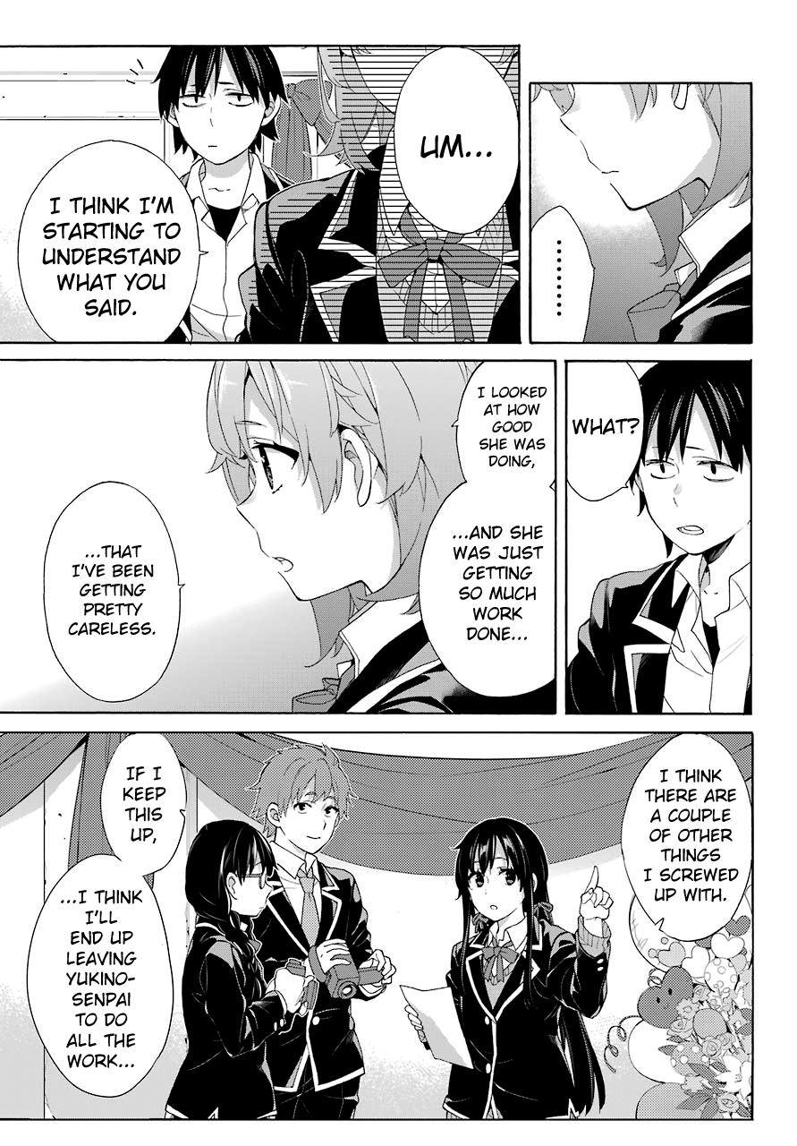 Yahari Ore no Seishun Rabukome wa Machigatte Iru. - Mougenroku chapter 69 - page 8