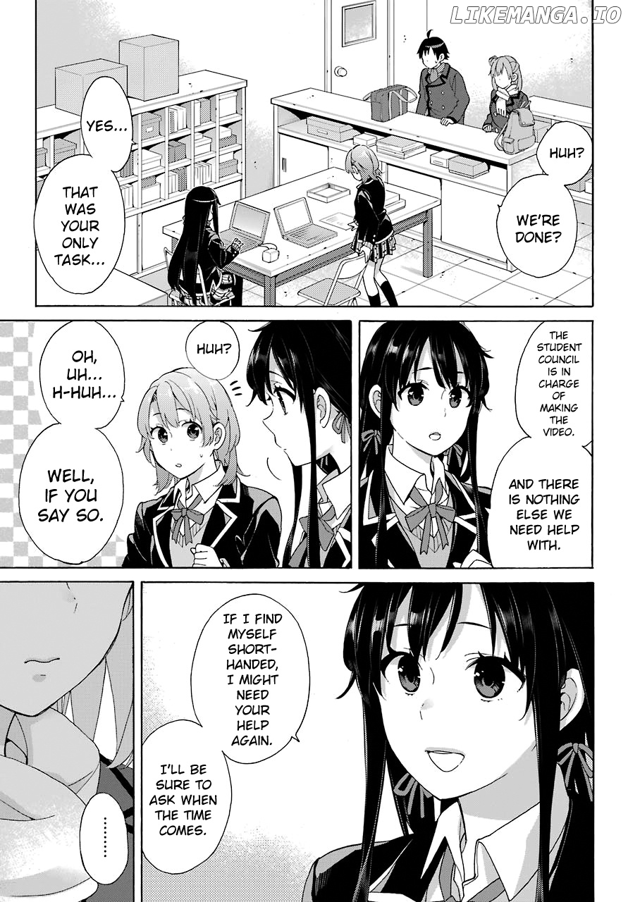 Yahari Ore no Seishun Rabukome wa Machigatte Iru. - Mougenroku chapter 70 - page 23