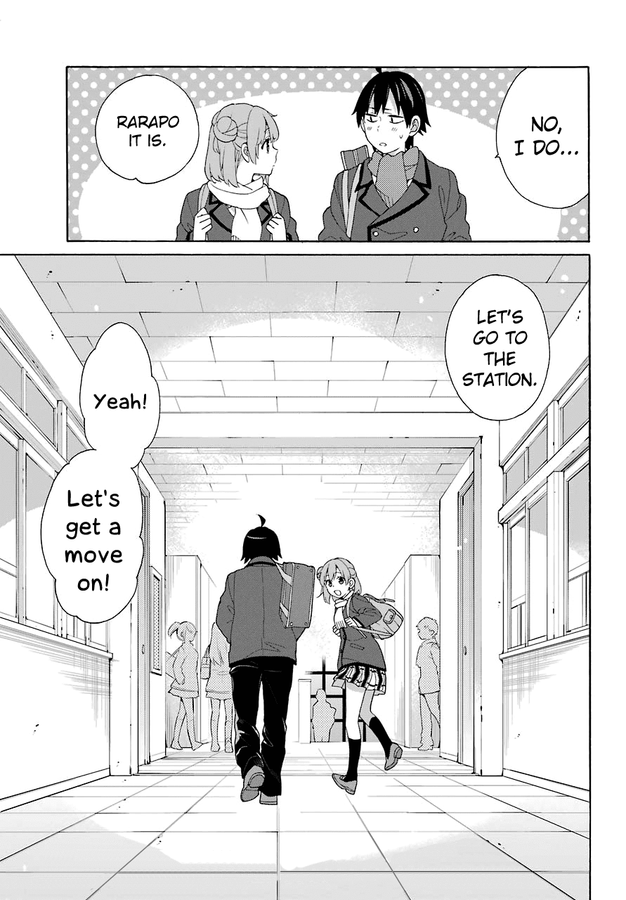 Yahari Ore no Seishun Rabukome wa Machigatte Iru. - Mougenroku chapter 70 - page 29