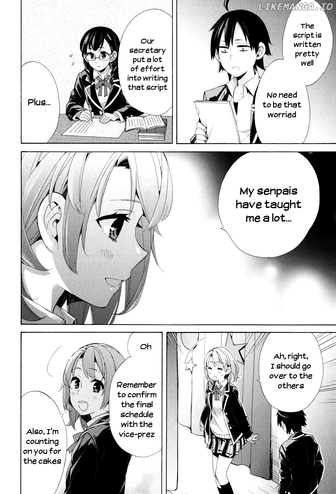 Yahari Ore no Seishun Rabukome wa Machigatte Iru. - Mougenroku chapter 45 - page 30