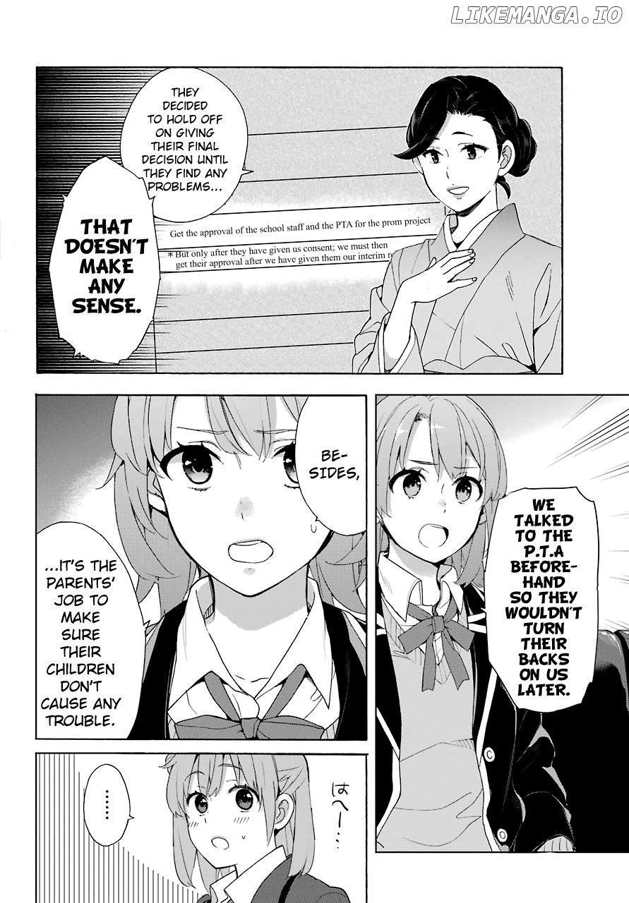 Yahari Ore no Seishun Rabukome wa Machigatte Iru. - Mougenroku chapter 72 - page 14