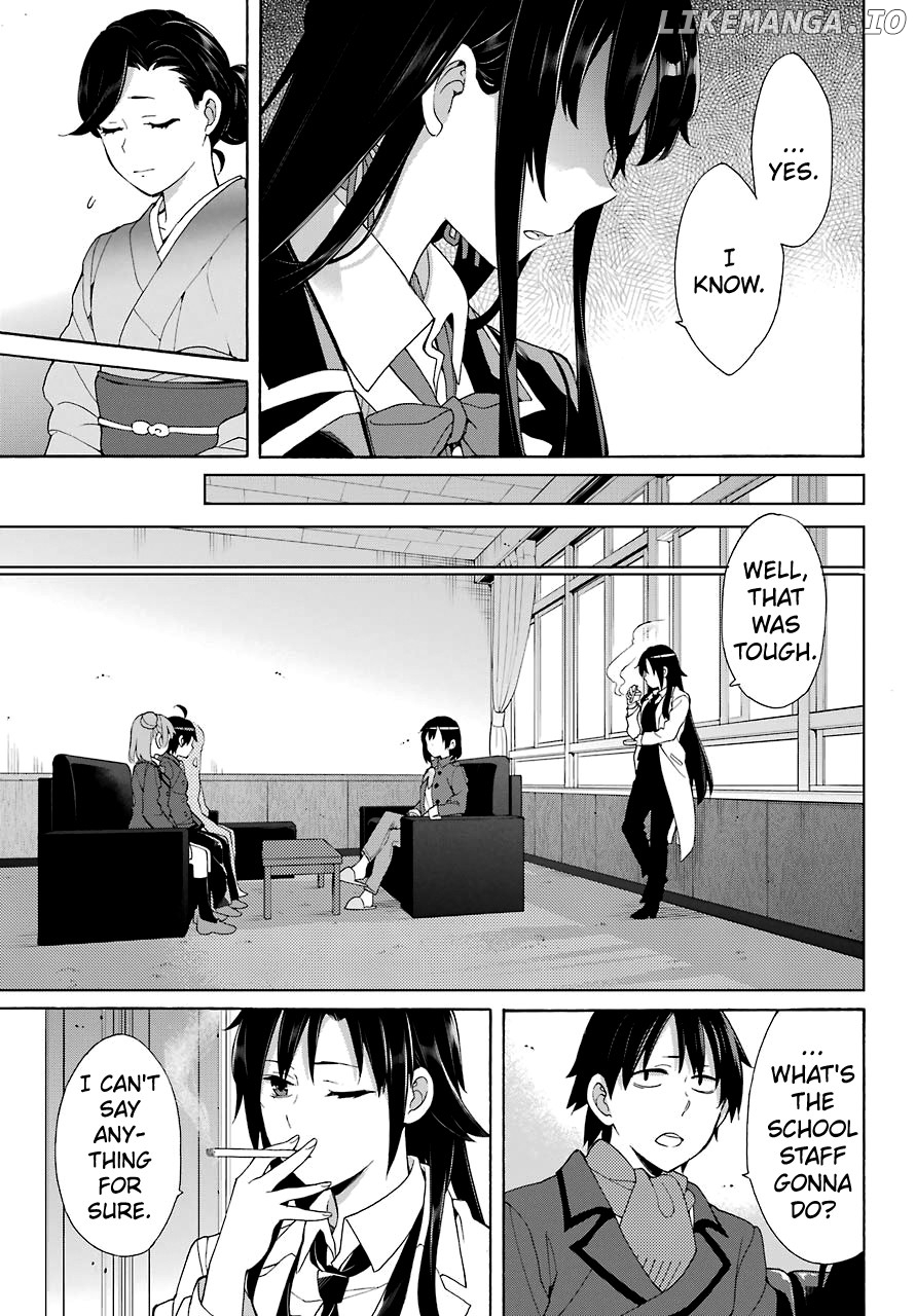 Yahari Ore no Seishun Rabukome wa Machigatte Iru. - Mougenroku chapter 72 - page 27