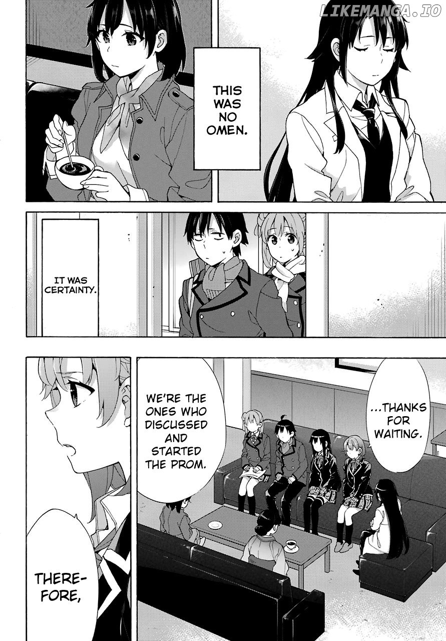 Yahari Ore no Seishun Rabukome wa Machigatte Iru. - Mougenroku chapter 72 - page 8