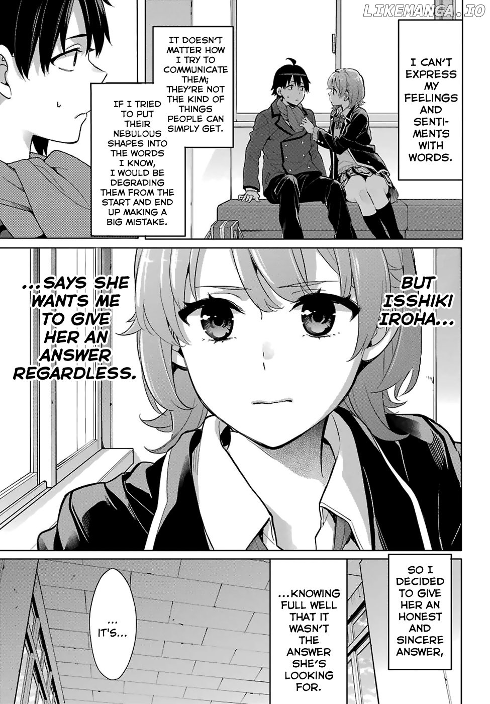 Yahari Ore no Seishun Rabukome wa Machigatte Iru. - Mougenroku chapter 77 - page 13