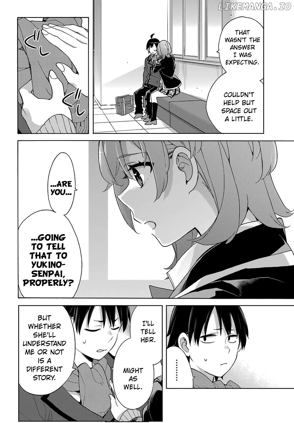 Yahari Ore no Seishun Rabukome wa Machigatte Iru. - Mougenroku chapter 77 - page 16