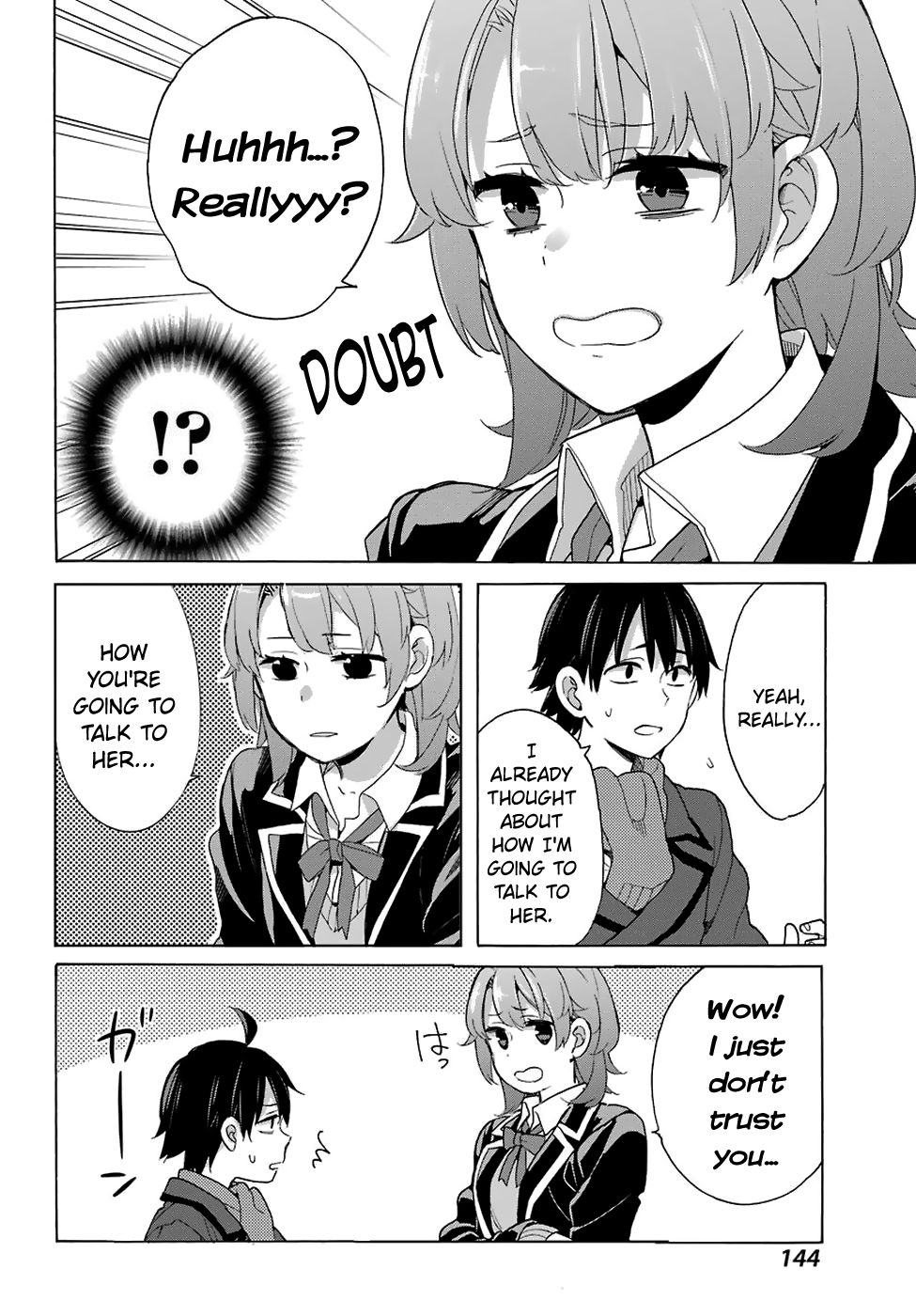 Yahari Ore no Seishun Rabukome wa Machigatte Iru. - Mougenroku chapter 77 - page 4