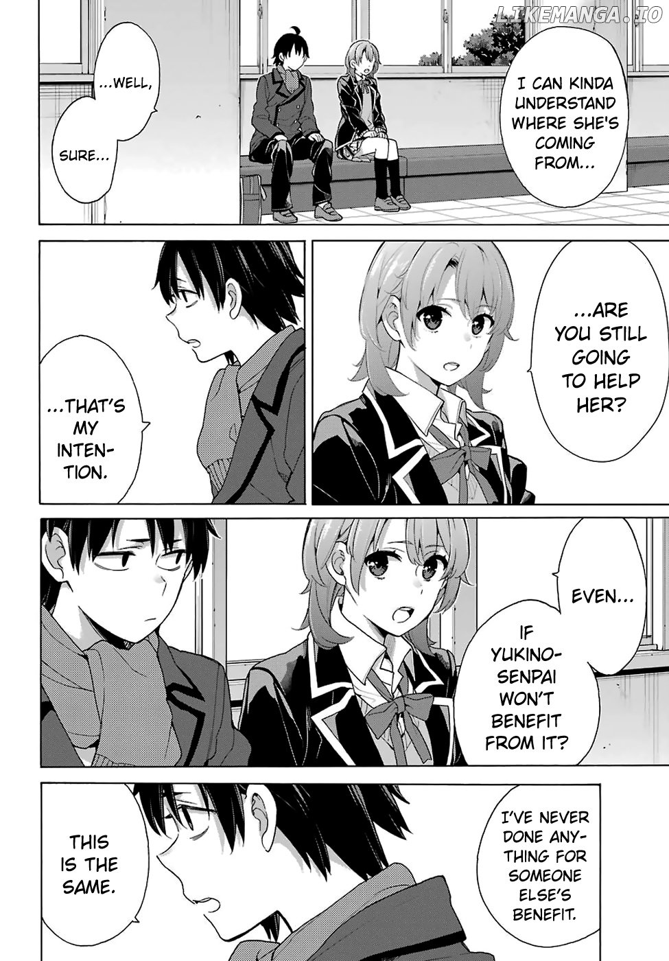 Yahari Ore no Seishun Rabukome wa Machigatte Iru. - Mougenroku chapter 77 - page 6