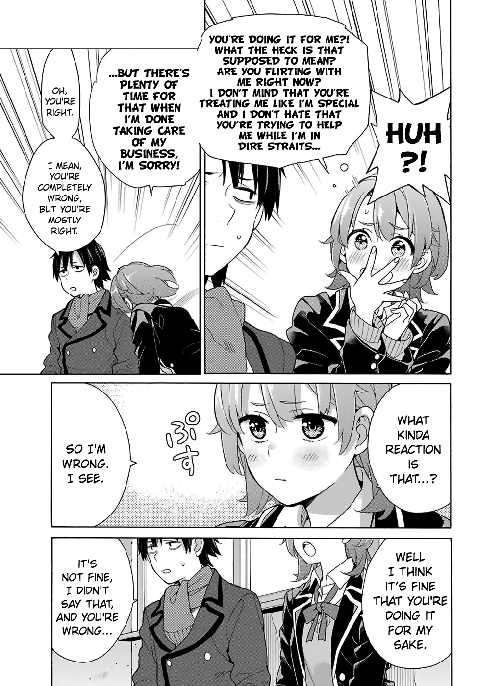 Yahari Ore no Seishun Rabukome wa Machigatte Iru. - Mougenroku chapter 77 - page 9