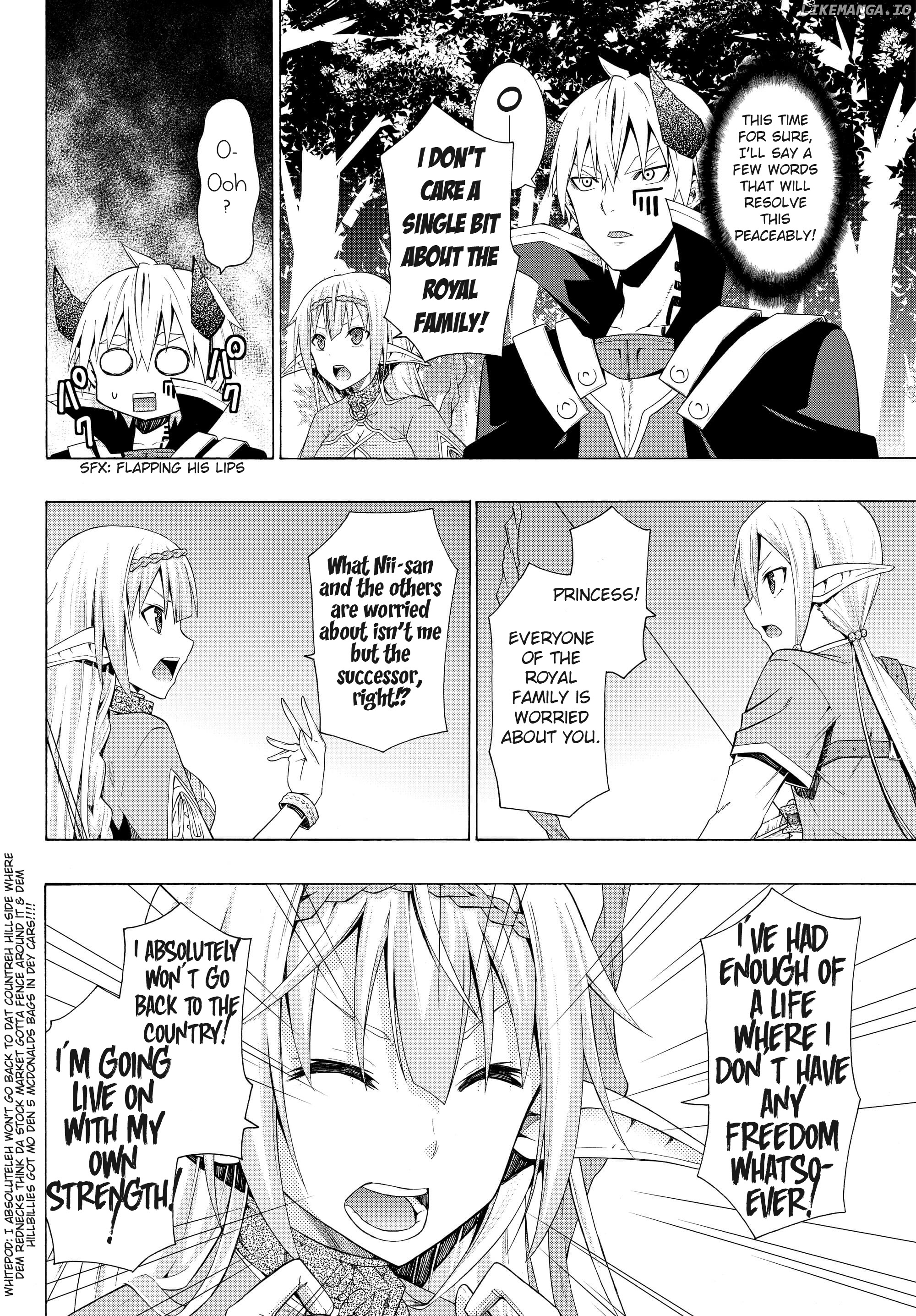 Isekai Maou To Shoukan Shoujo No Dorei Majutsu chapter 8.1 - page 4