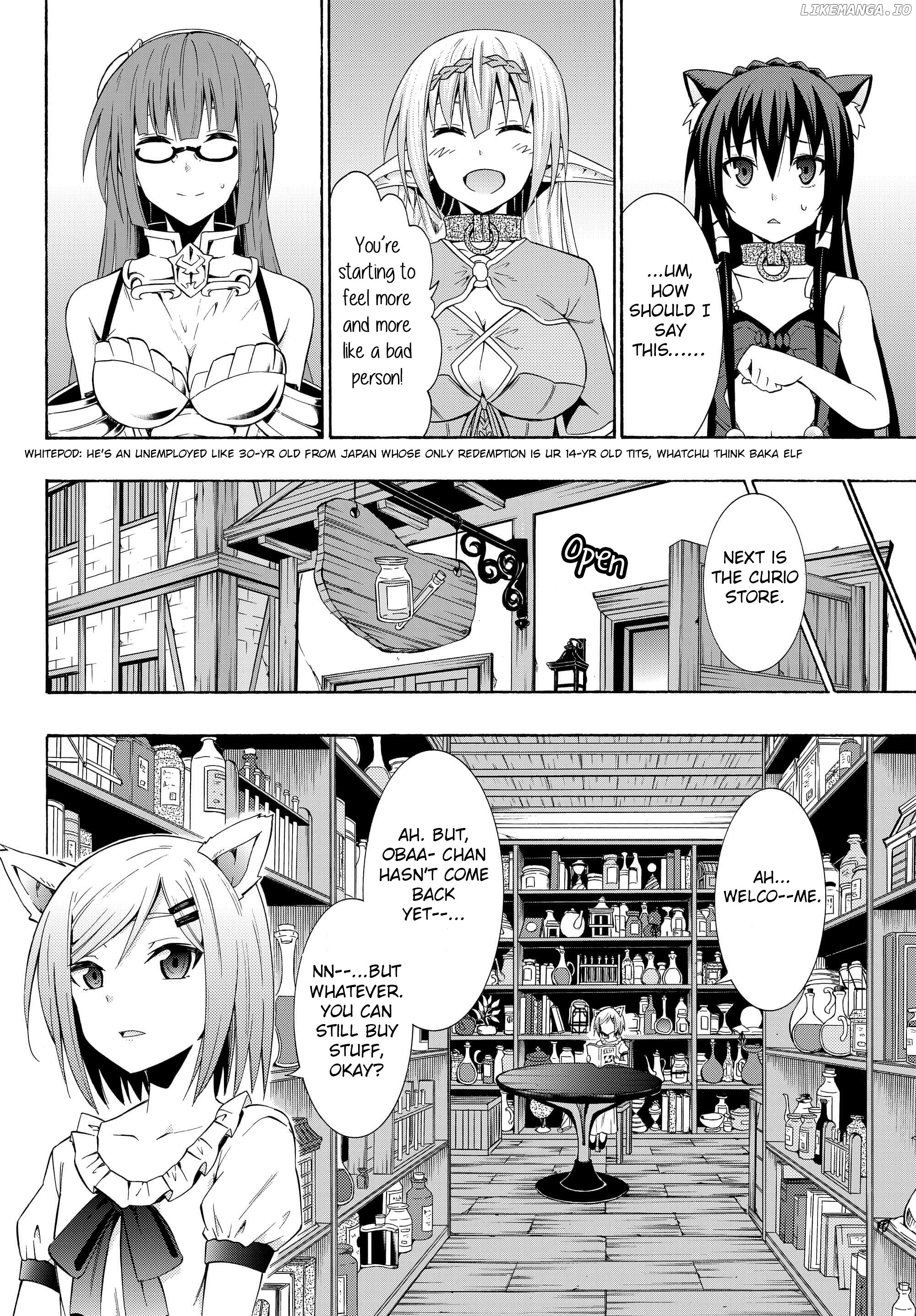 Isekai Maou To Shoukan Shoujo No Dorei Majutsu chapter 14.2 - page 1