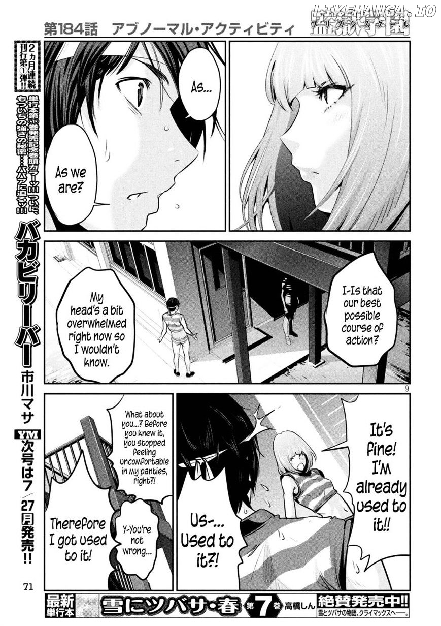 Kangoku Gakuen chapter 184 - page 9