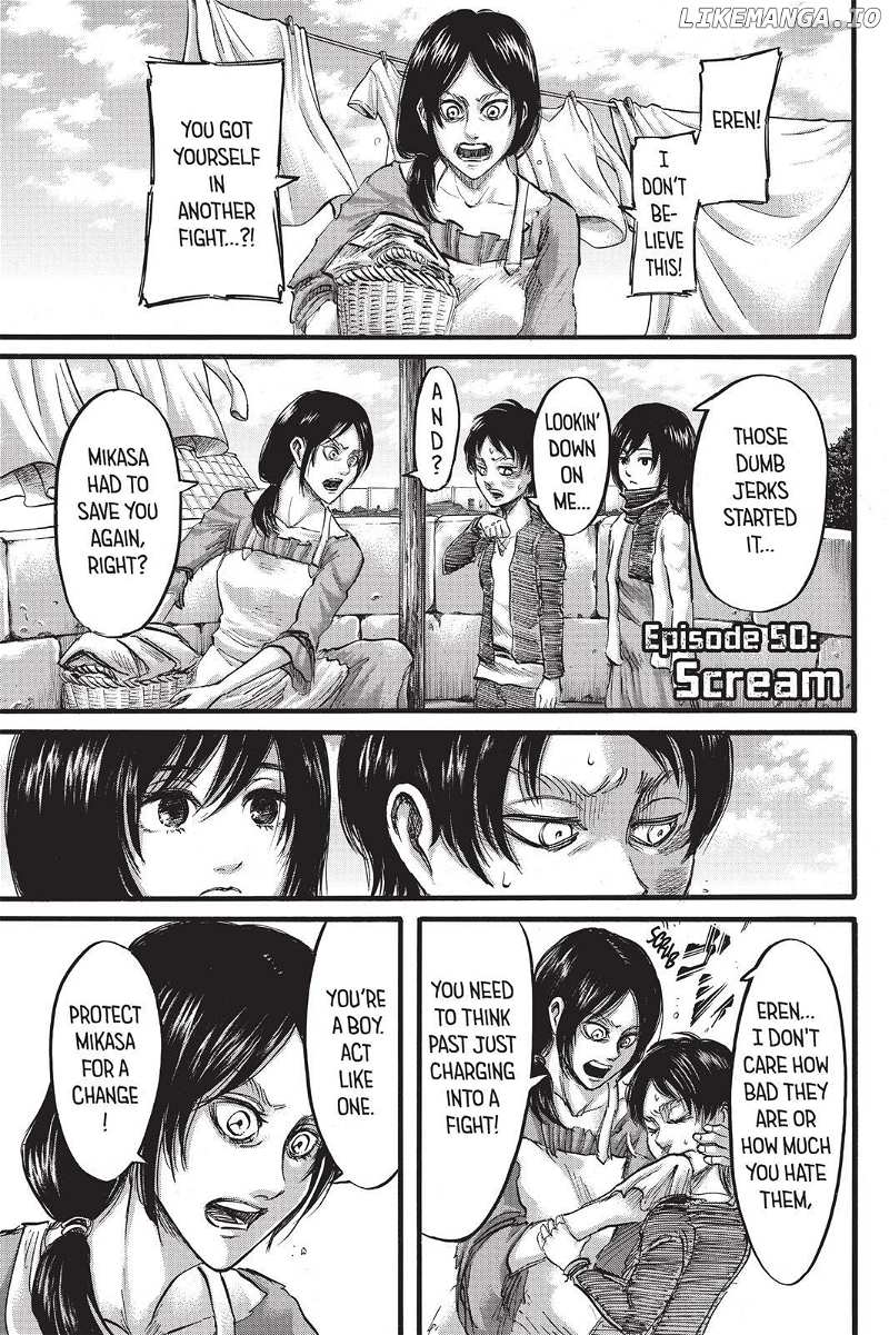 Attack on Titan Chapter 50 - page 1