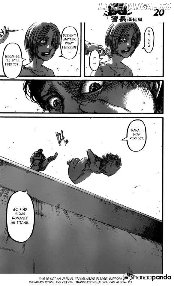 Attack on Titan Chapter 87 - page 21