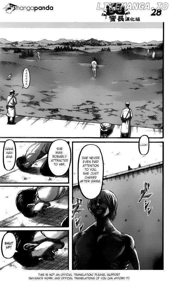 Attack on Titan Chapter 87 - page 29