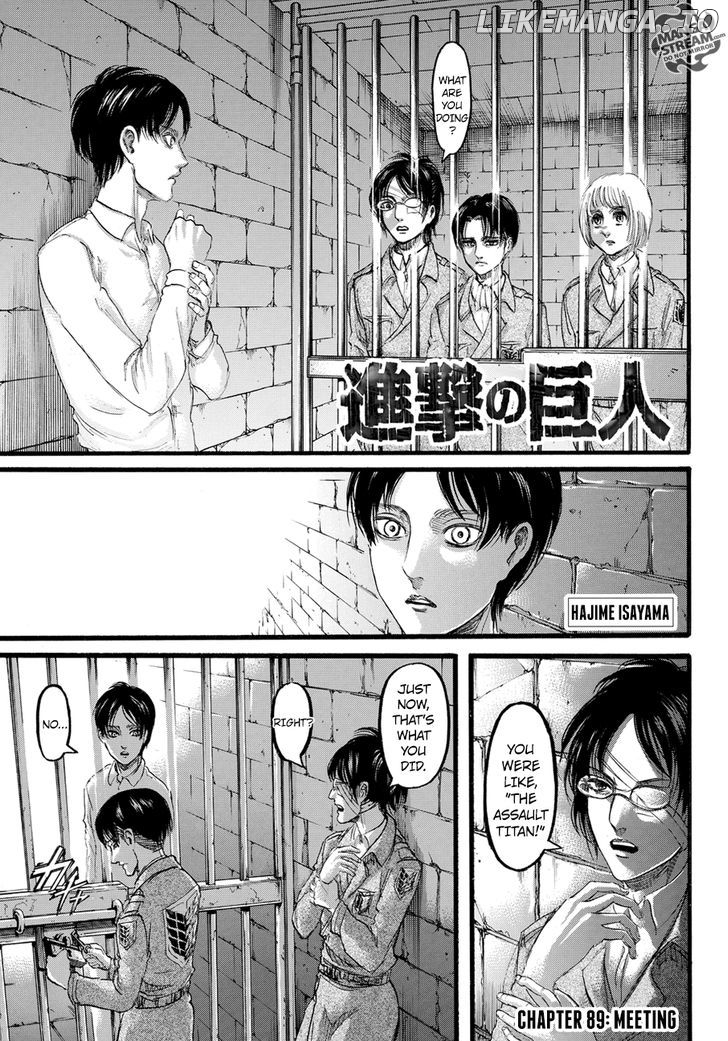 Attack on Titan Chapter 89 - page 1