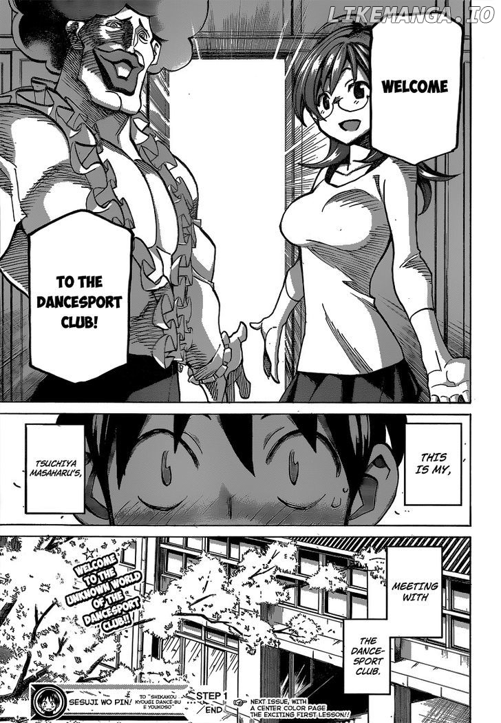 Seshiji o Pin! to - Shikakou Kyougi Dance-bu e Youkoso chapter 1 - page 44