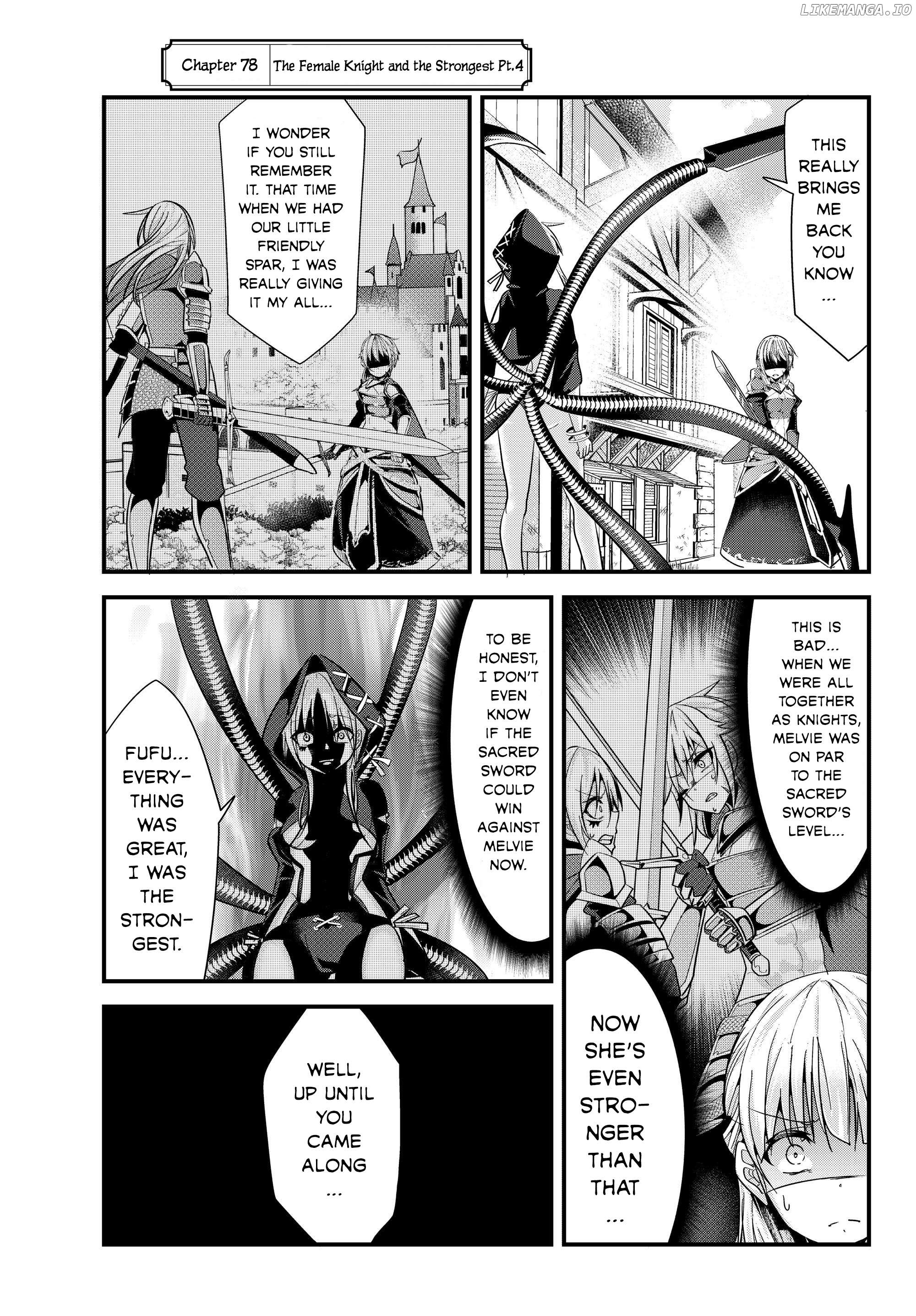 A Story About Treating a Female Knight Who Has Never Been Treated as a Woman as a Woman chapter 78 - page 1