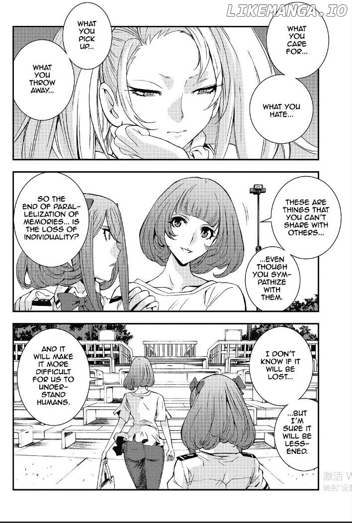 Aoki Hagane No Arpeggio chapter 89 - page 17