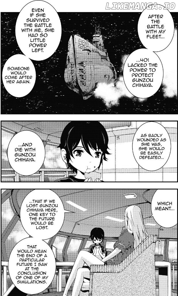 Aoki Hagane No Arpeggio chapter 90 - page 8