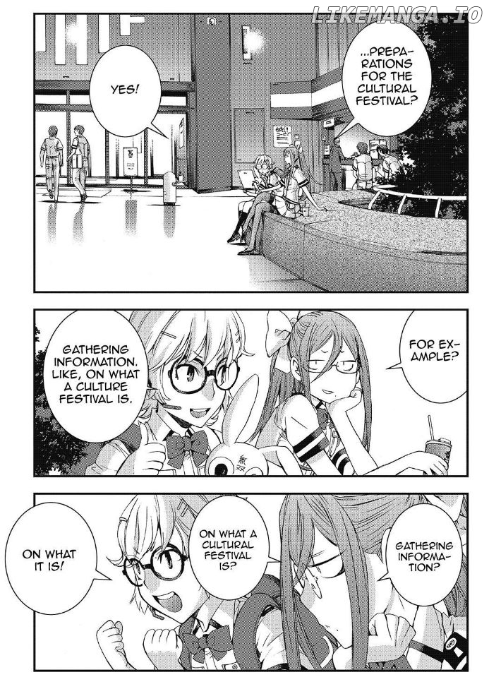 Aoki Hagane No Arpeggio chapter 91 - page 22