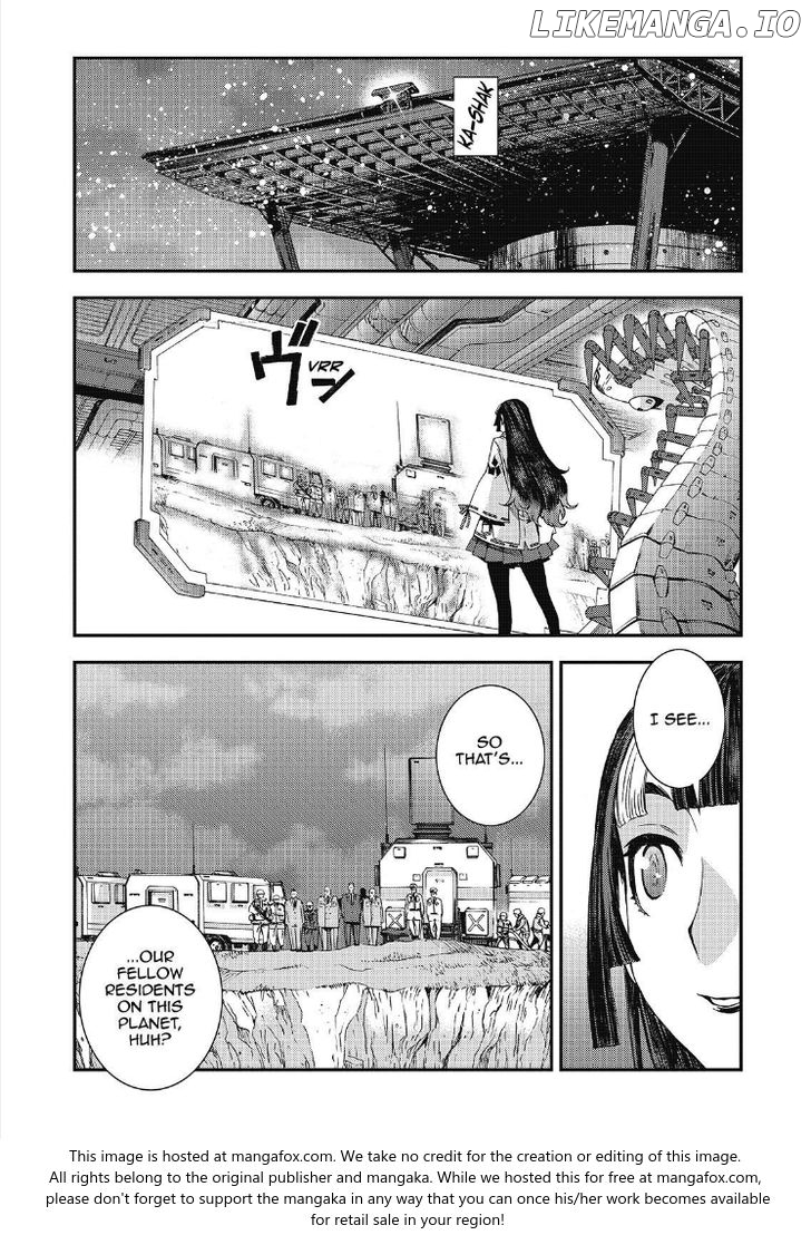 Aoki Hagane No Arpeggio chapter 92 - page 14