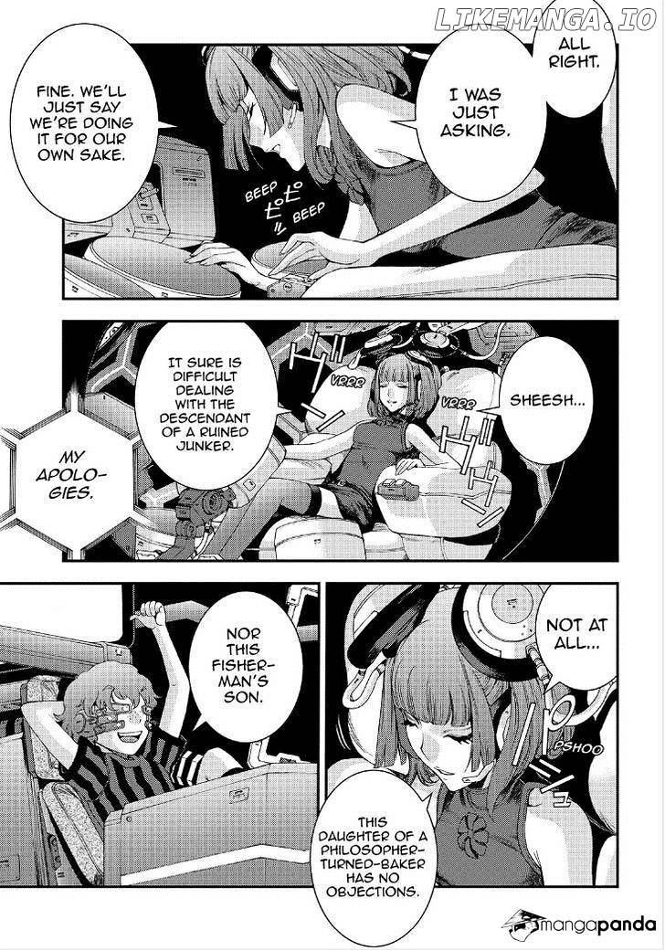 Aoki Hagane No Arpeggio chapter 66 - page 17