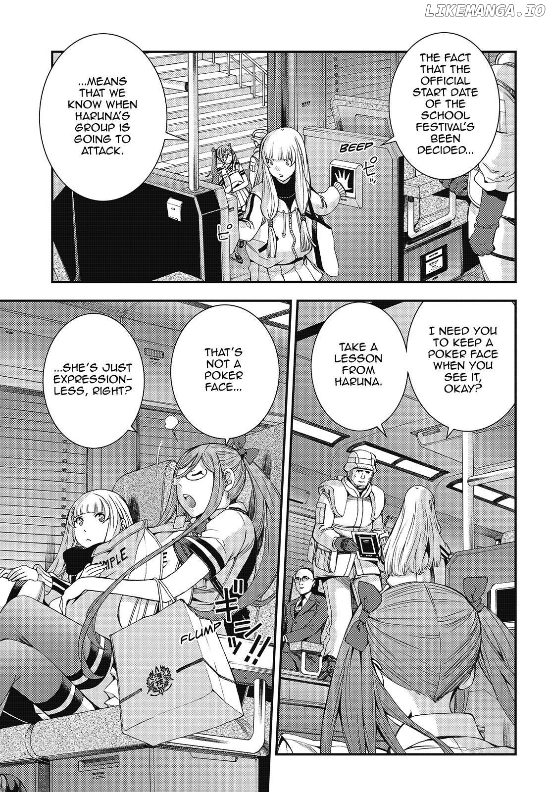 Aoki Hagane No Arpeggio chapter 99 - page 17