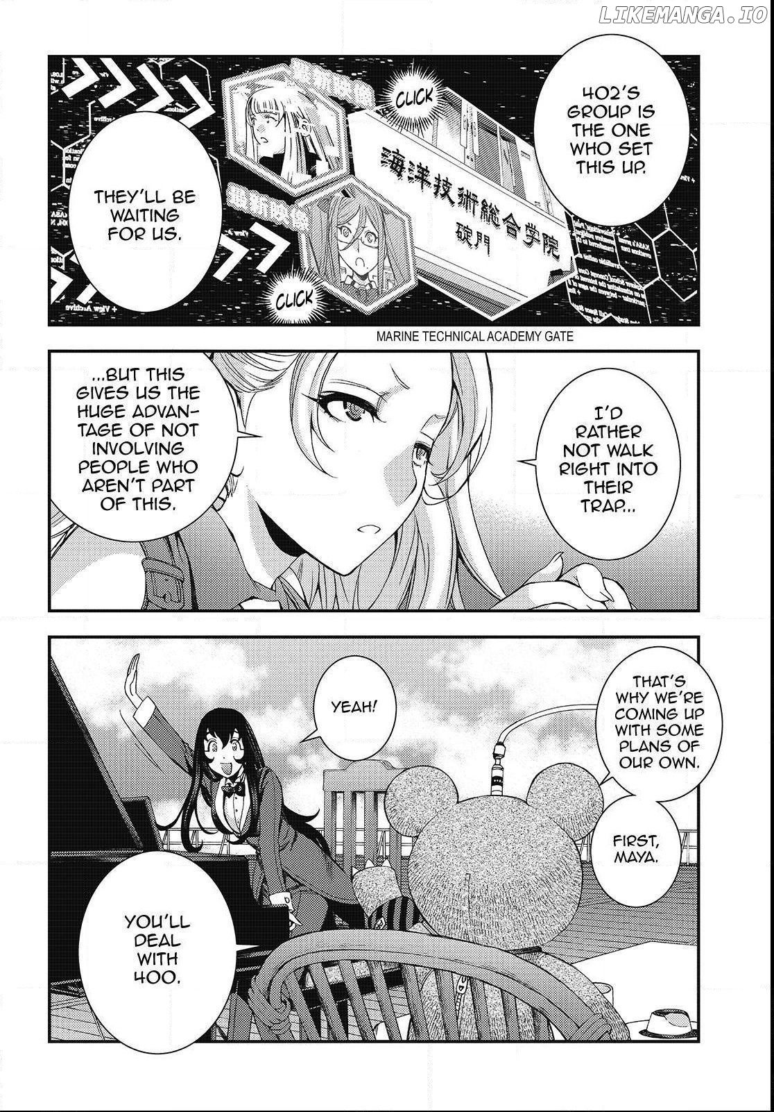 Aoki Hagane No Arpeggio chapter 99 - page 22