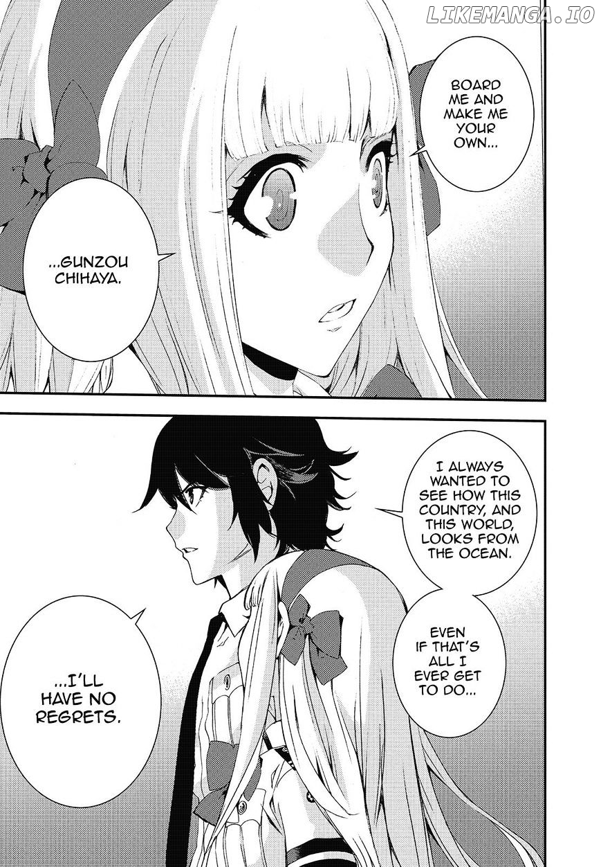 Aoki Hagane No Arpeggio chapter 80 - page 14