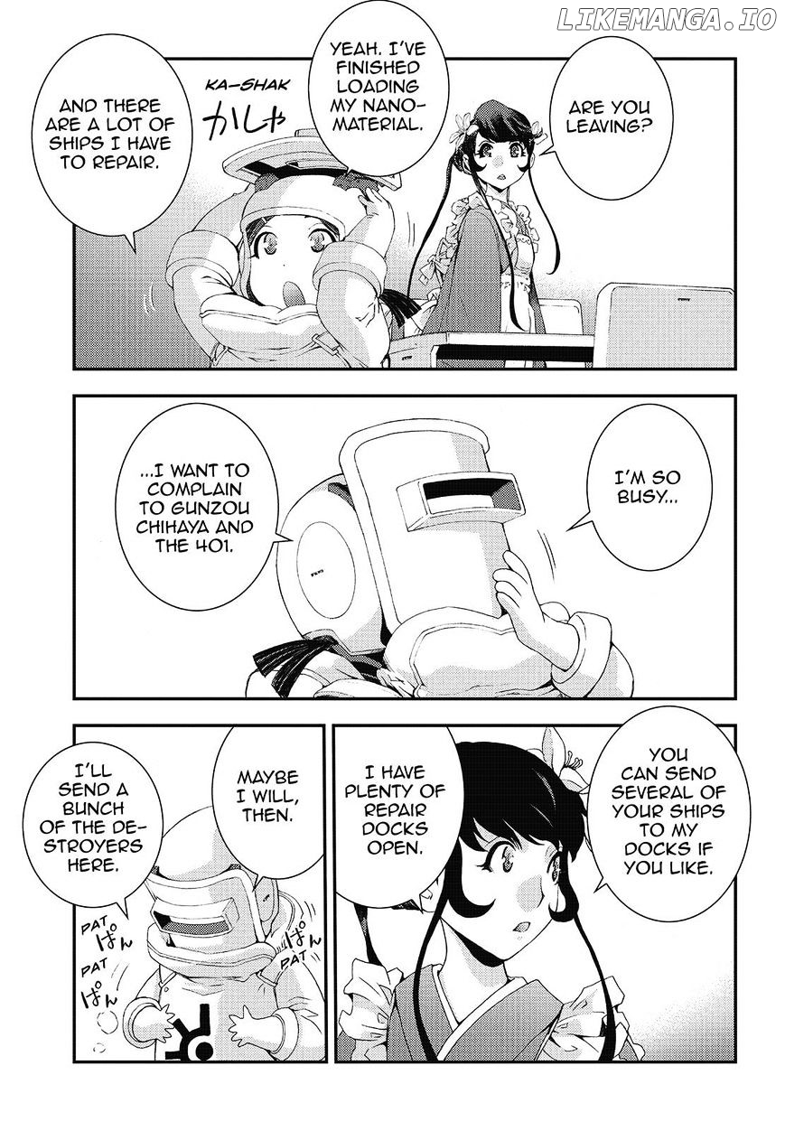 Aoki Hagane No Arpeggio chapter 80 - page 27